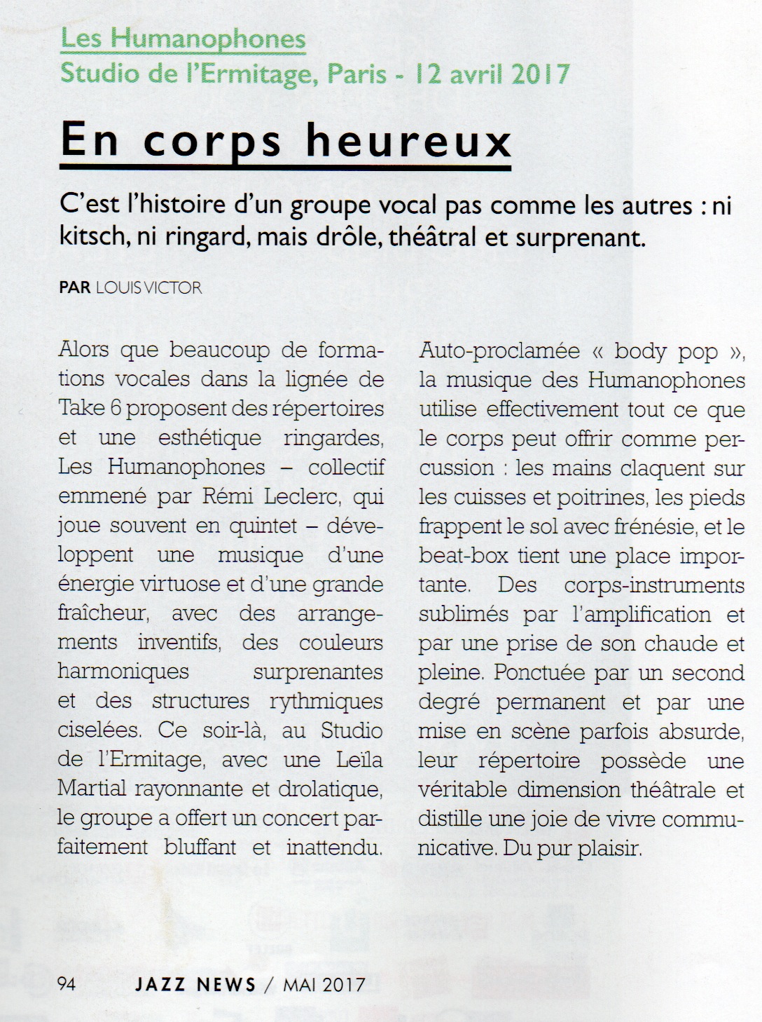 Jazz News 05_17